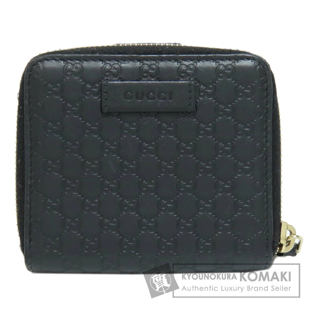 Gucci GG Signature Guccissima Bi fold Wallet Leather